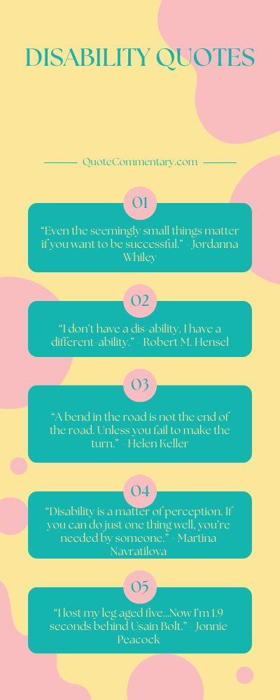 50 Disability Quotes + Their Meanings/Explanations